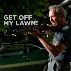 get off my lawn